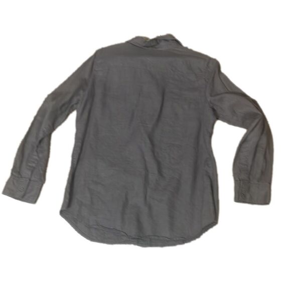 CHELSEA & THEODORE 100% LINEN BUTTON DOWN SHIRT‎ SIZE L - Picture 4 of 11